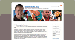Desktop Screenshot of blog.brianschiff.com