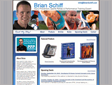 Tablet Screenshot of brianschiff.com